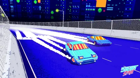 Drifturile cu modele retro, mai cool ca niciodată în jocul Drift Stage. VIDEO