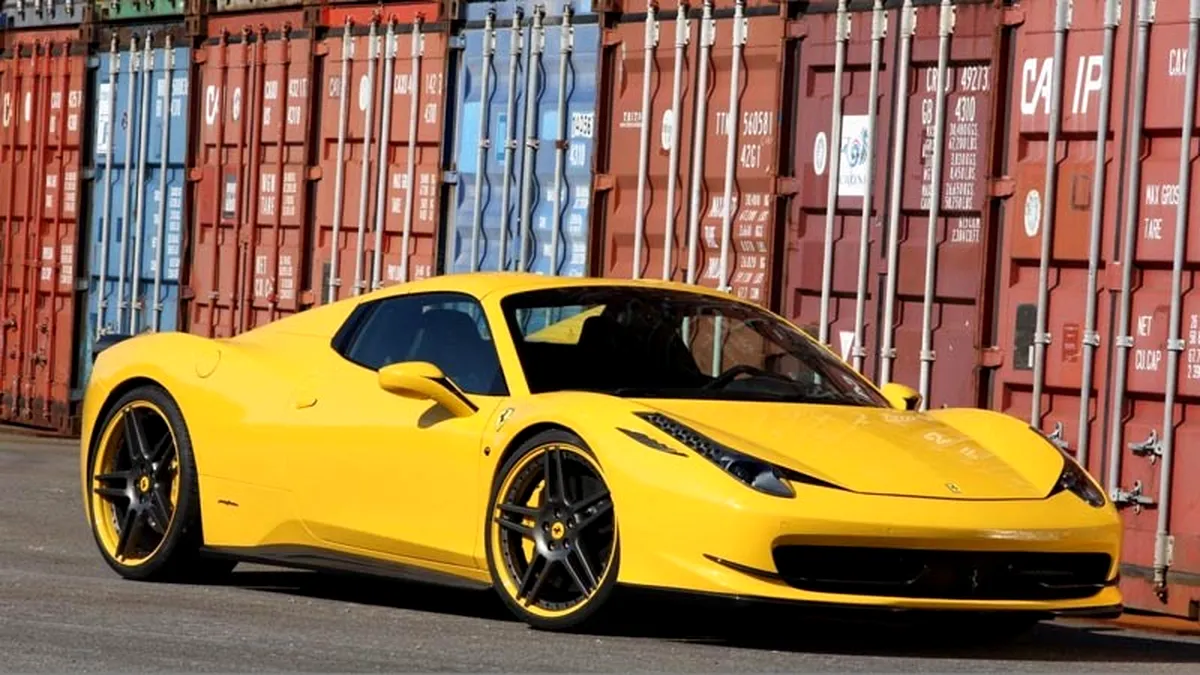 Novitec Rosso modifică modelul Ferrari 458 Spyder