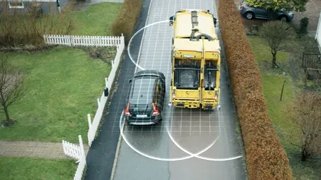 Volvo testează primul camion de gunoi semi-autonom [VIDEO]