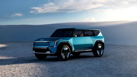 FOTO. Concept EV9, prototipul 100% electric Kia este în prim plan la expoziția AutoMobility LA