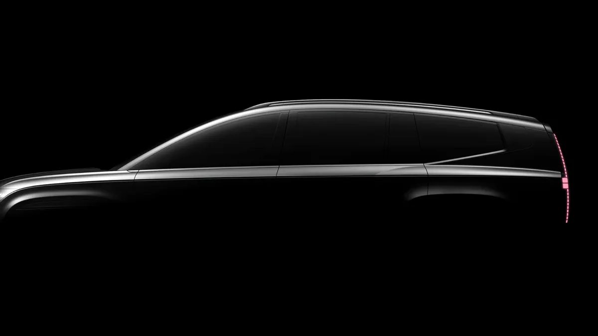 A fost publicată prima imagine cu cel mai mare vehicul electric Hyundai: Sistem de încărcare de 800 de volți