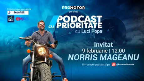 „Podcast cu Prioritate” #91: Norris Măgeanu vine la ProMotor și vorbește deschis despre FRAS și motorsportul românesc