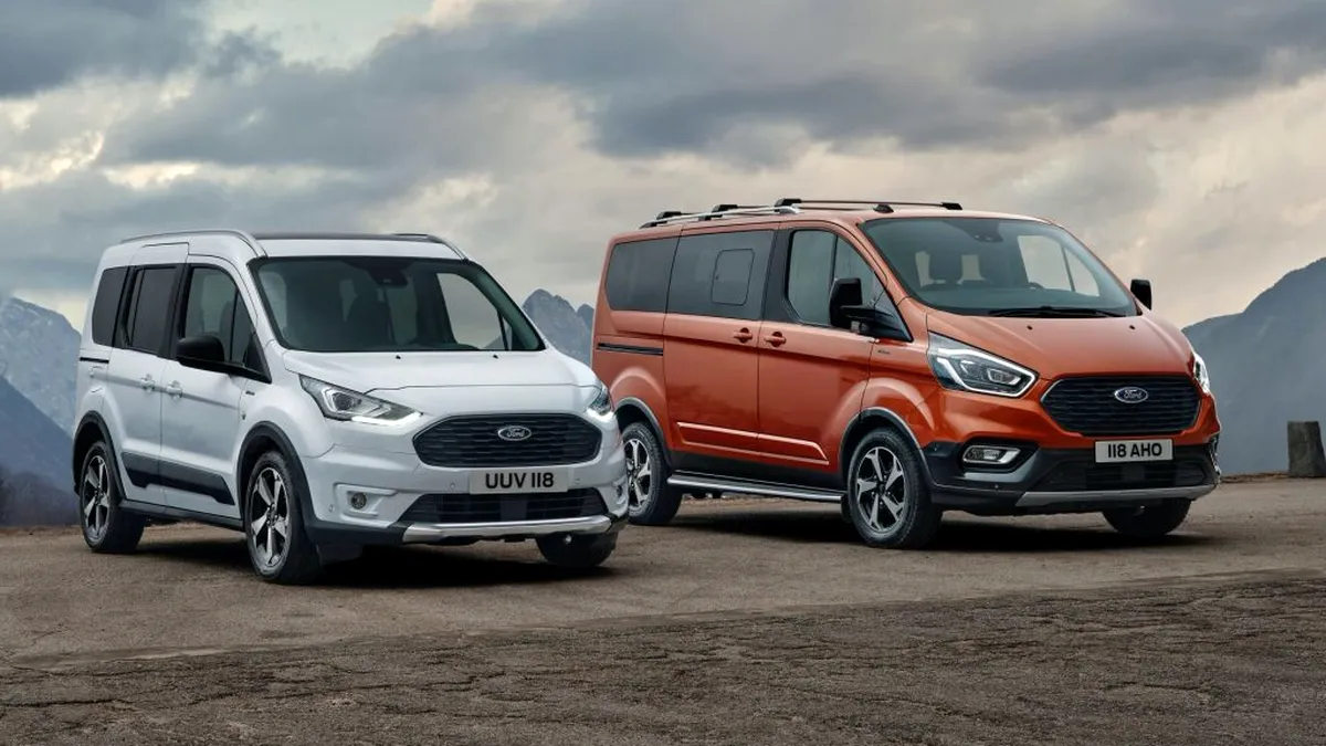 Ford Tourneo și Transit Connect Active primesc dotări inspirate din lumea SUV-urilor