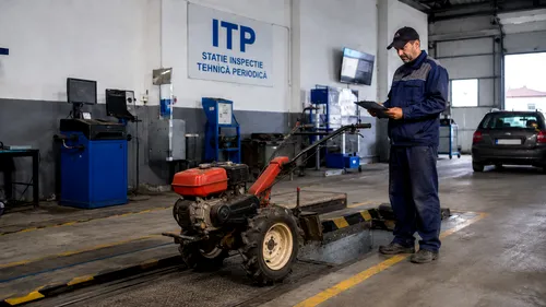 Codul Rutier 2026: Trebuie să faci ITP la motocultor dacă circuli cu el pe drumurile publice?