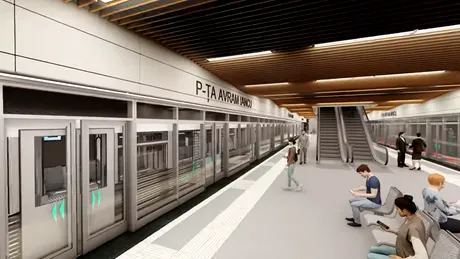 VIDEO. Așa vor arăta viitoarele stații ale metroului din Cluj