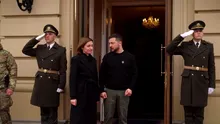 VIDEO. Un an de la masacrul din Bucea. Maia Sandu, cu Zelenski în Ucraina: „Am văzut că diavolul ….”
