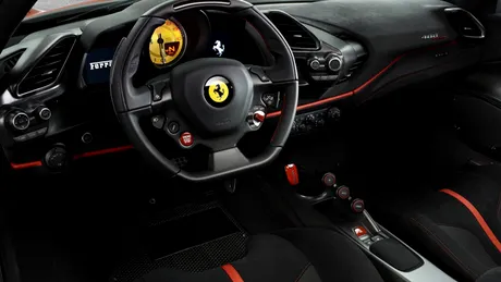 488 Pista este cel mai puternic V8 din istoria Ferrari: 711 CP. Avem imagini 