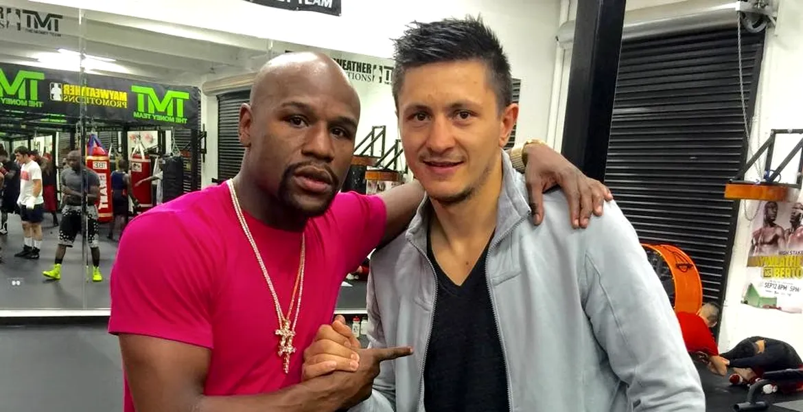 VIDEO Cadoul fabulos primit de pugilistul Ronald Gavril de la Floyd Mayweather