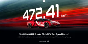 Chinezii doboară recordul de viteză pentru mașinile electrice. Hypercar-ul a atins 472 km/h – VIDEO