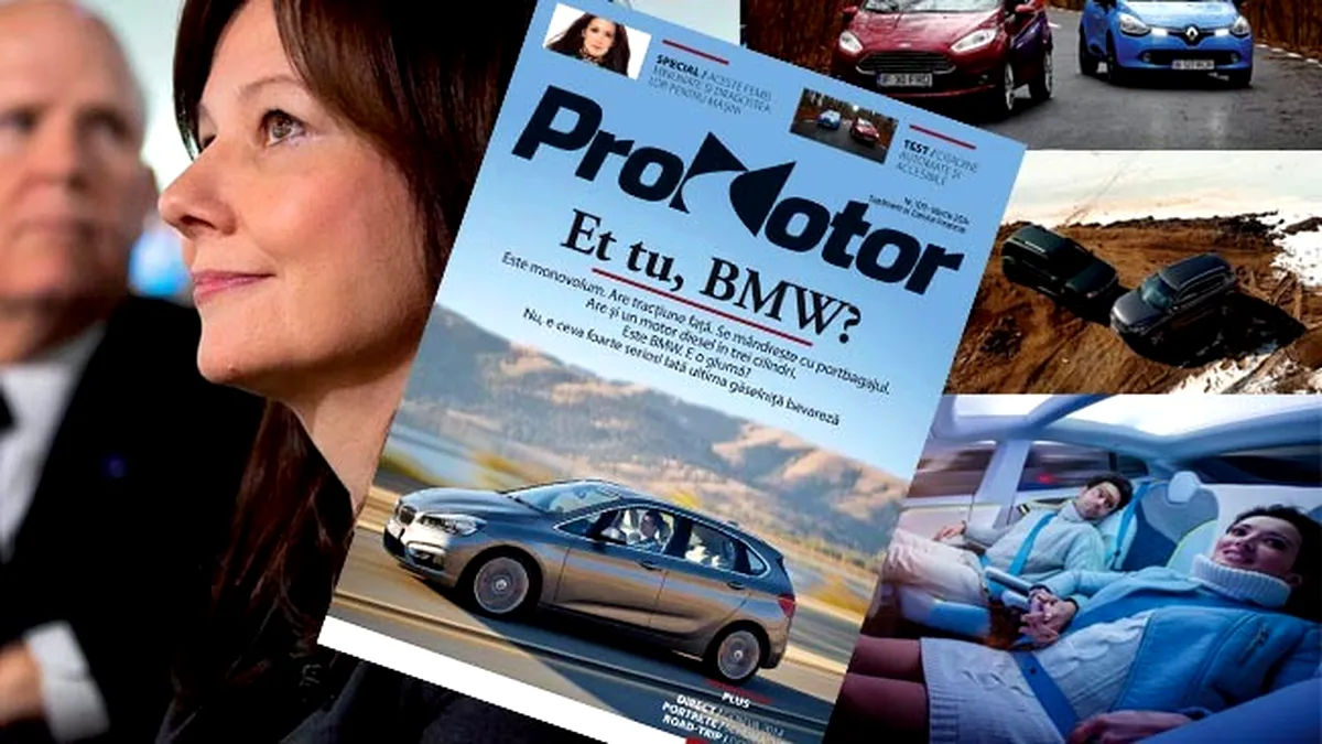 Luna martie vă aduce revista ProMotor numărul 109. Cu dedicaţie pentru ELE