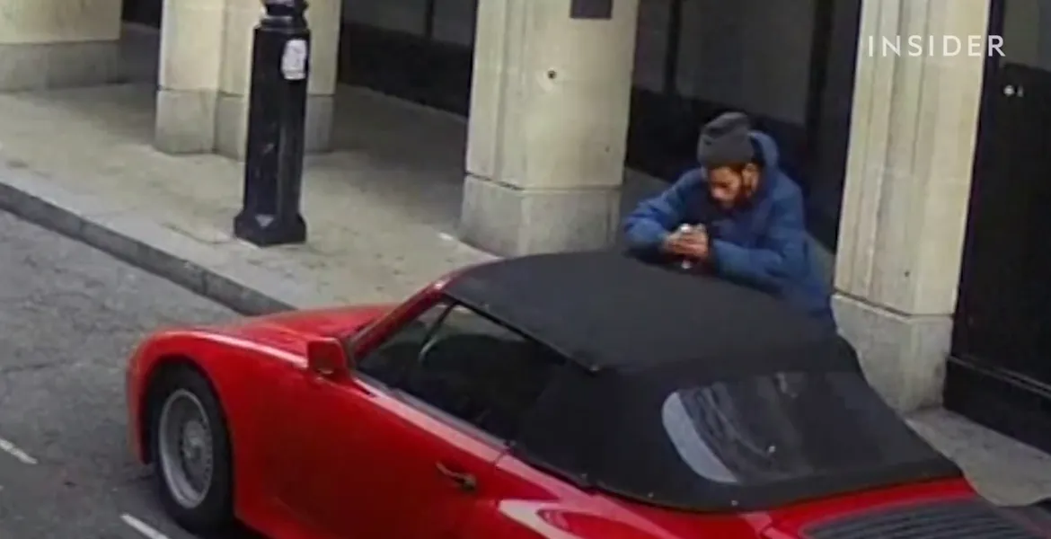 VIDEO. Tentative eşuate de a fura două Porsche în 20 de minute