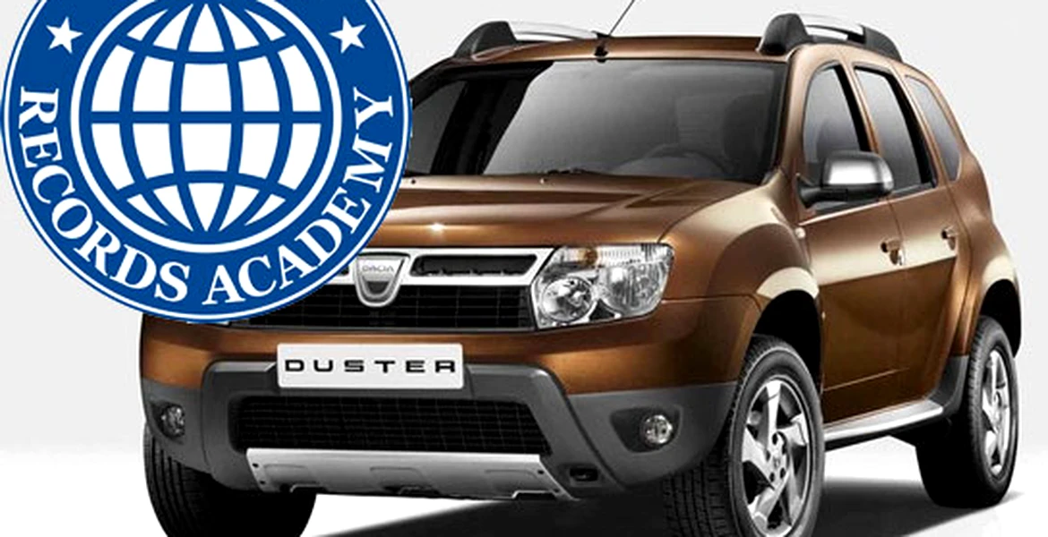 Dacia Duster deţine un record mondial