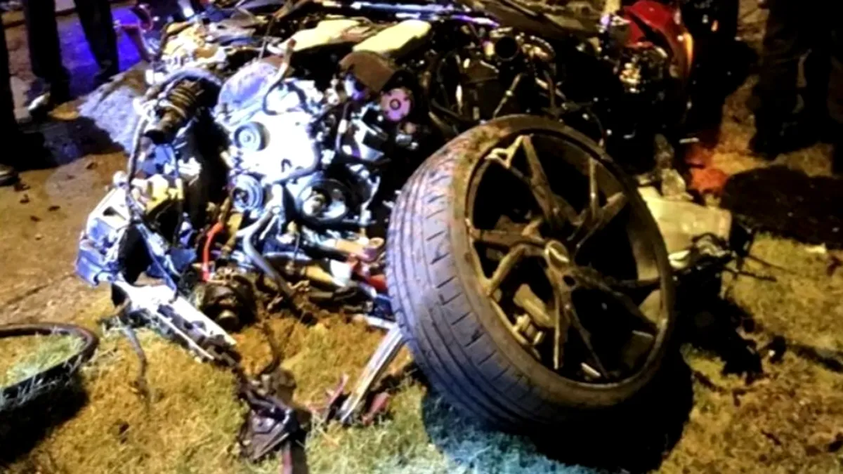 VIDEO cu maşina lui Mario Iorgulescu filmată cu puţin timp înainte de accident