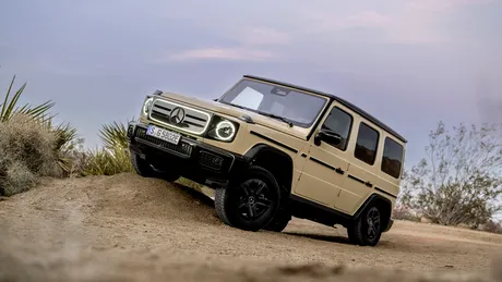 Mercedes-Benz Clasa G electric debutează oficial cu 587 CP și 4 motoare - GALERIE FOTO