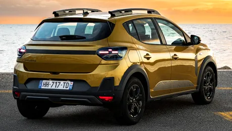 Dacia a deschis comenzile pentru noul Sandero Stepway Hybrid 155. Cât costă în România