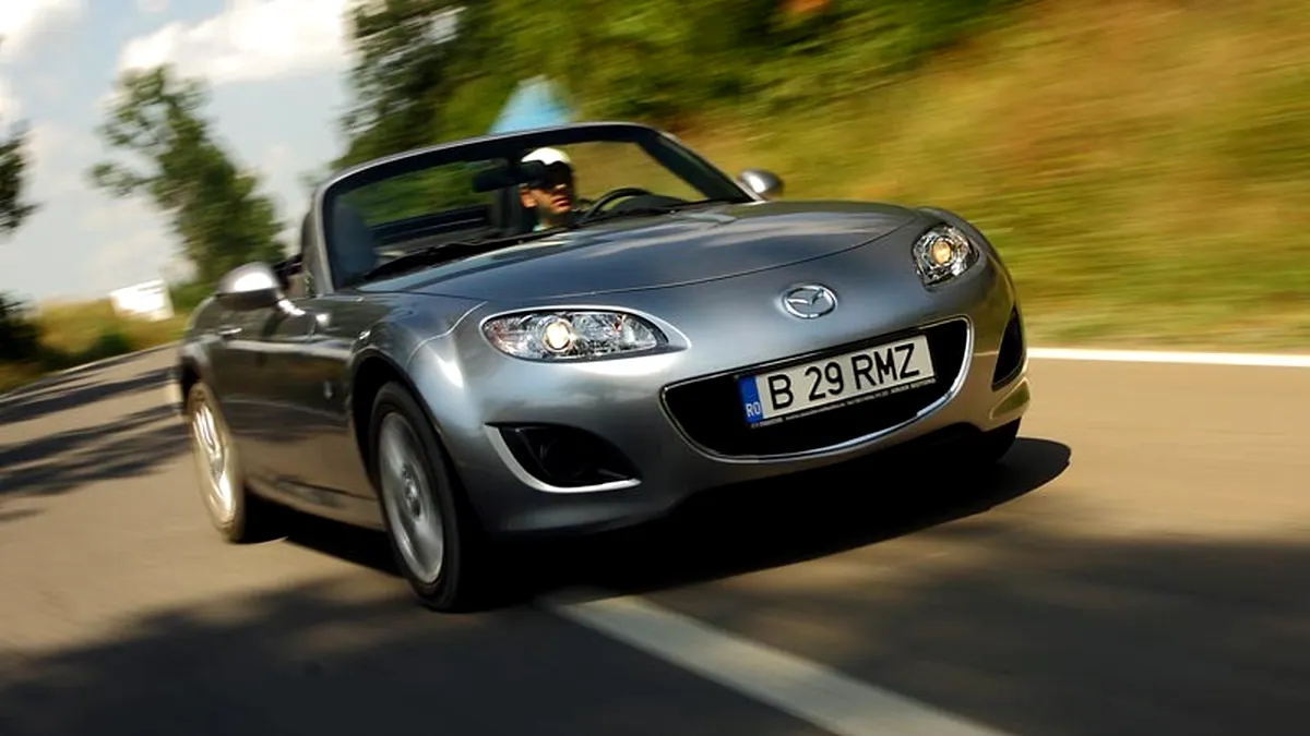 Test de vară: Mazda MX-5 Roadster Coupe 1.8i