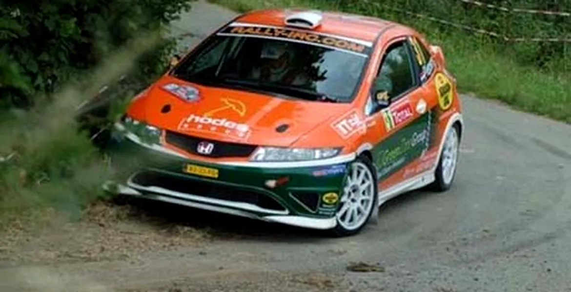 Honda Civic Type R la Raliul Ypres
