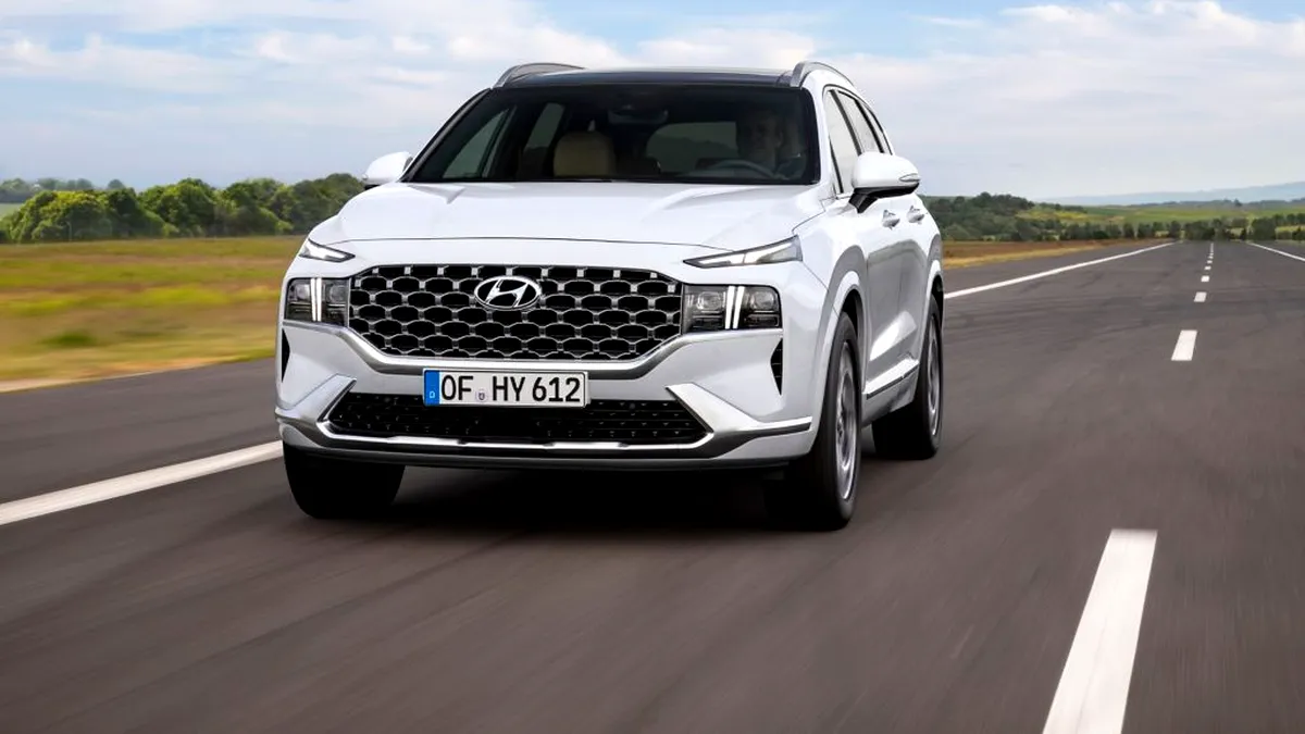 La ce preț ajunge cea mai scumpă mașină de la Hyundai, SUV-ul Santa Fe, prin Programul Rabla? Are dotări premium