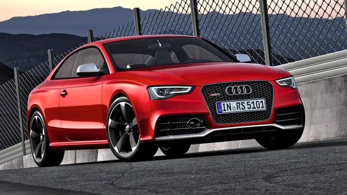 Audi RS5 facelift în premieră la Frankfurt 2011