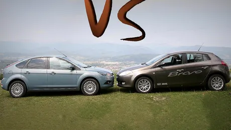 Ford Focus 2.0 TDCi vs Fiat Bravo 1.9 Multijet