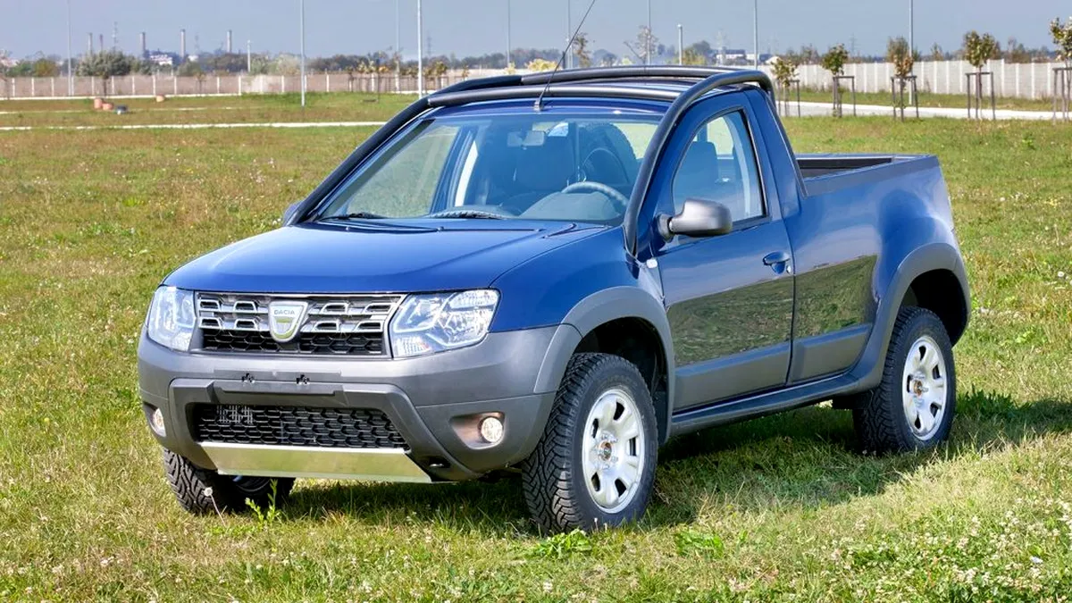 Dacia Duster Pick-up există oficial, dar nu şi pentru tine