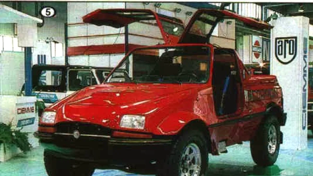 Aro Scorpion, mașina cu suflet românesc, desenată și produsă de italieni - GALERIE FOTO