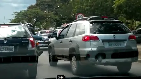 Furia unei femei din Brazilia