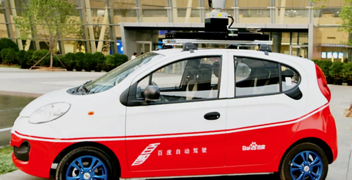 Baidu a prezentat prima sa maşină electrică autonomă