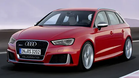 Noul Audi RS3 Sportback: imagini şi informaţii oficiale