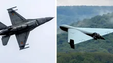 Drona doborâtă de un avion F-16 cu pilot român. Militarul ar putea fi decorat. Armata anunță că drona ar fi fost de tip Shahed