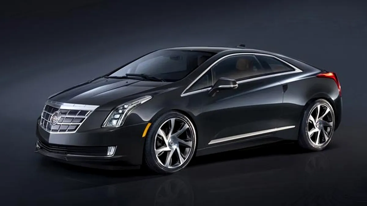 Cadillac ELR la Detroit 2013 - primul coupe electric range-extender