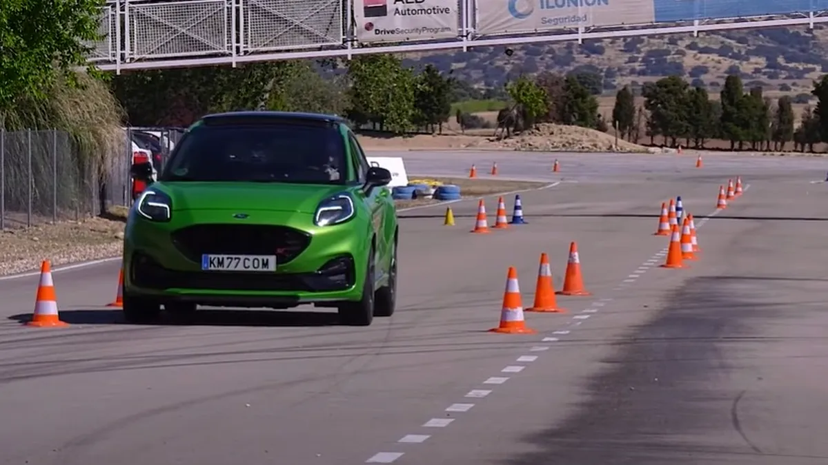 Ford Puma ST la Testul Elanului. Cum s-a descurcat cea mai puternică mașină construită în România?