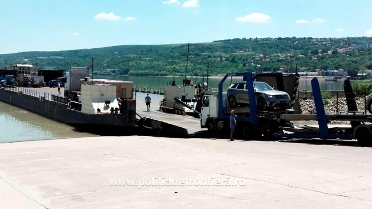 Cursa de bac Călărași – Ostrov, suspendată din cauza nivelului scăzut al Dunării